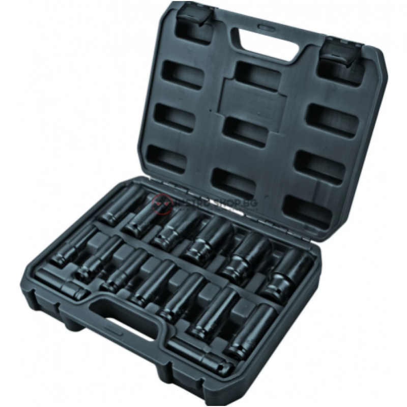 Κρουστικές προεκτάσεις Top Master Pro 1/2"Dr σετ 15 τεμ 10-32mm Cr-Mo TMP