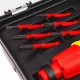 Ασύρματο μονωμένο κατσαβίδι TopMaster, VDE 1000V, 1.5 Ah, 8 Nm με μύτες και καλώδιο USB-C