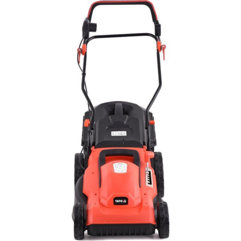 Ηλεκτρική χλοοκοπτική μηχανή YATO, YT 85208, 2000 W, 430 χιλ., δοχείο 50 Λ 