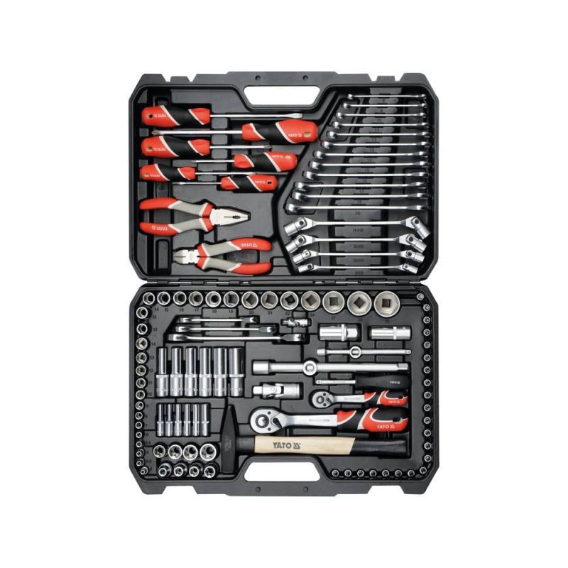 Σετ εργαλείων YATO, YT 38891, 1/2″, 1/4″, 109 τεμάχια