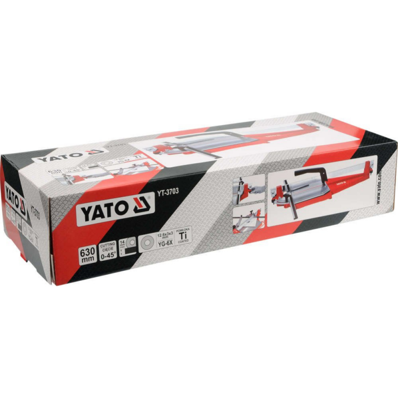 Πλακοκόφτης YATO, YT 3703, 630 χιλιοστά
