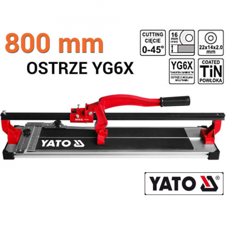 Πλακοκόπτης YATO, YT 3708, 800 χλστ.