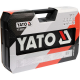 Σετ εργαλείων YATO, YT 38872, 1/4'', 3/8'', 1/2'', 128 τεμάχια