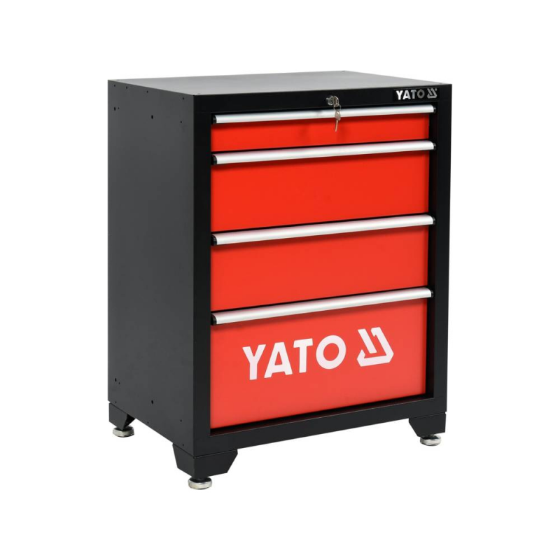 Ερμάριο εργαλείων YATO, YT 08933, 4 συρτάρια, 660 x 457 x 863 mm, κενό 