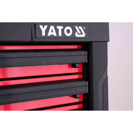 Καρότσι εργαλείων YATO, YT 5530, 6 συρτάρια, 430 κιλά, 177 κομμάτια 