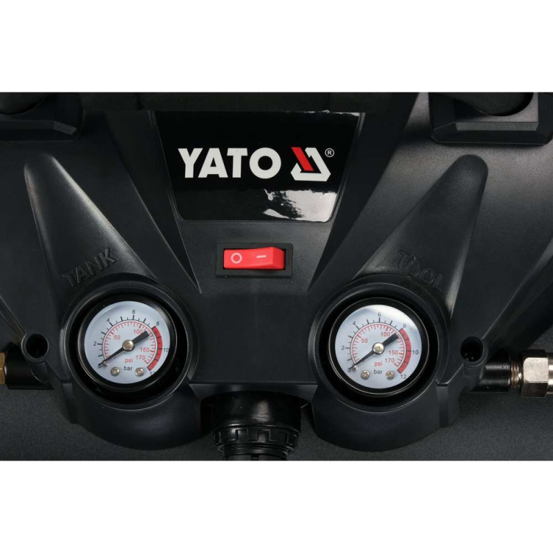 Φορητός αεροσυμπιεστής YATO, YT 23242, 6 Λίτρα, 36 V, χωρίς μπαταρίες