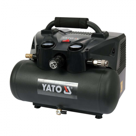 Φορητός αεροσυμπιεστής YATO, YT 23242, 6 Λίτρα, 36 V, χωρίς μπαταρίες