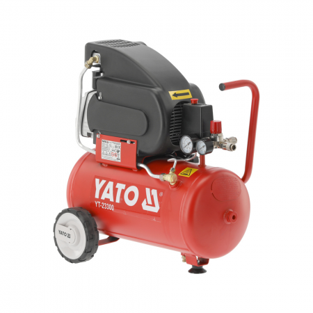 Παλινδρομικός συμπιεστής YATO, YT 23300, 24 L, 1500 W