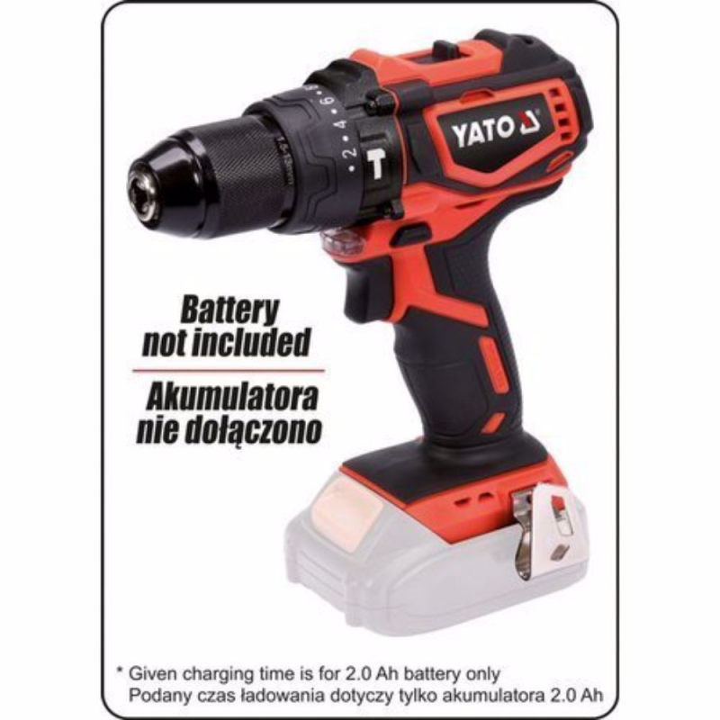 Υδραυλικό κατσαβίδι χωρίς ψήκτρες YATO, YT 82797, 18 V, χωρίς μπαταρία