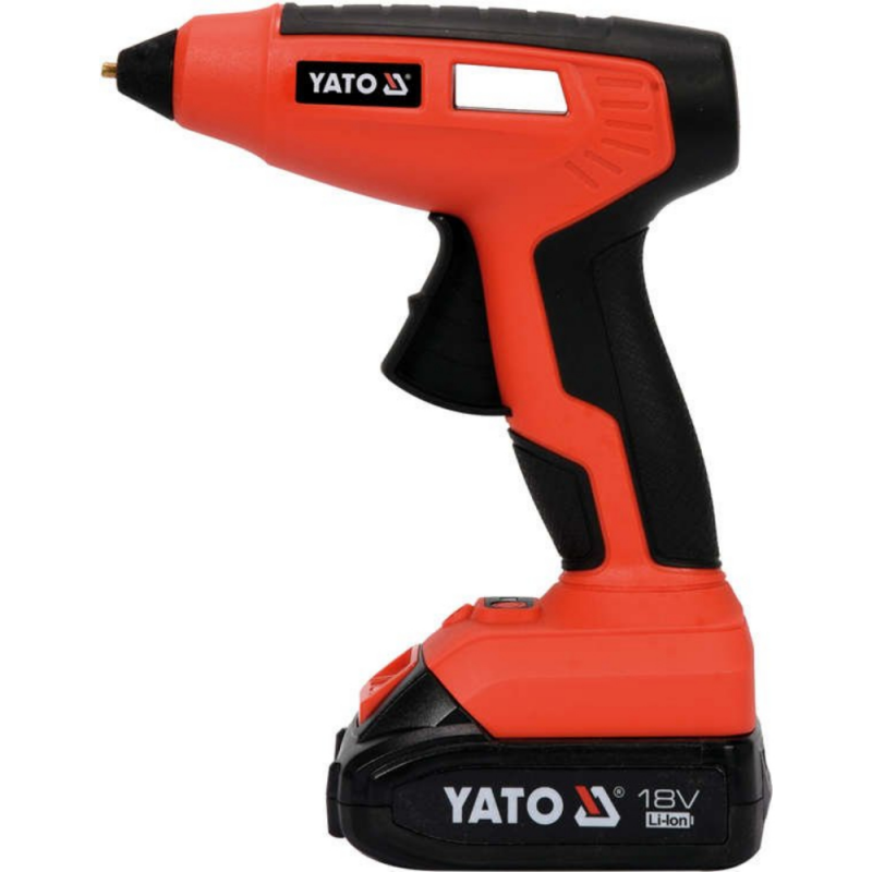 Πιστόλι θερμής κόλλας μπαταρίας YATO, YT 82854, 18 V, 2 Ah, 200 °C, Φ 11 mm