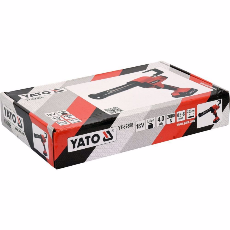 Ασύρματο πιστόλι φυσίγγων YATO, YT 82888, 18 V, 1 x 4.0 Ah