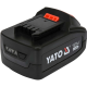 Επαναφορτιζόμενη μπαταρία YATO, YT 82844, LI-ION, 18 V, 4 Ah