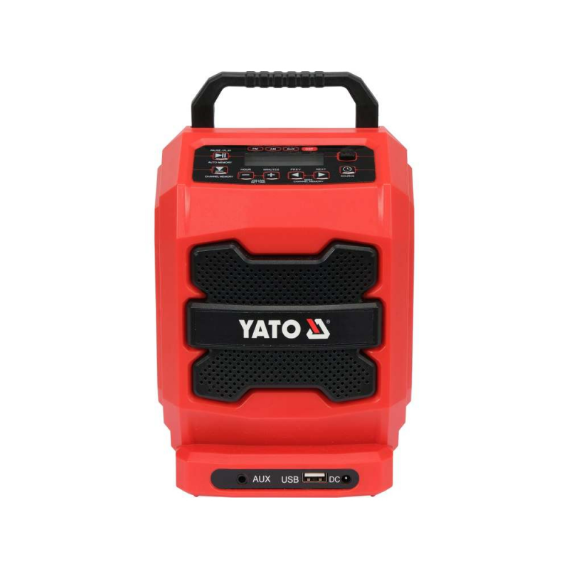 Ραδιόφωνο YATO, YT 82940, 18V/220V, 3W, Bluetooth, AUX-IN, USB