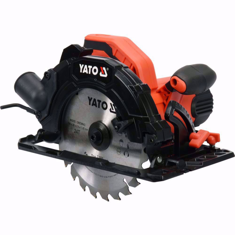 Χειροκίνητο κυκλικό πριόνι YATO, YT 82151, φ 185 χιλ., 1500 W
