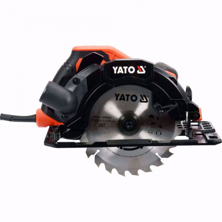 Χειροκίνητο κυκλικό πριόνι YATO, YT 82151, φ 185 χιλ., 1500 W
