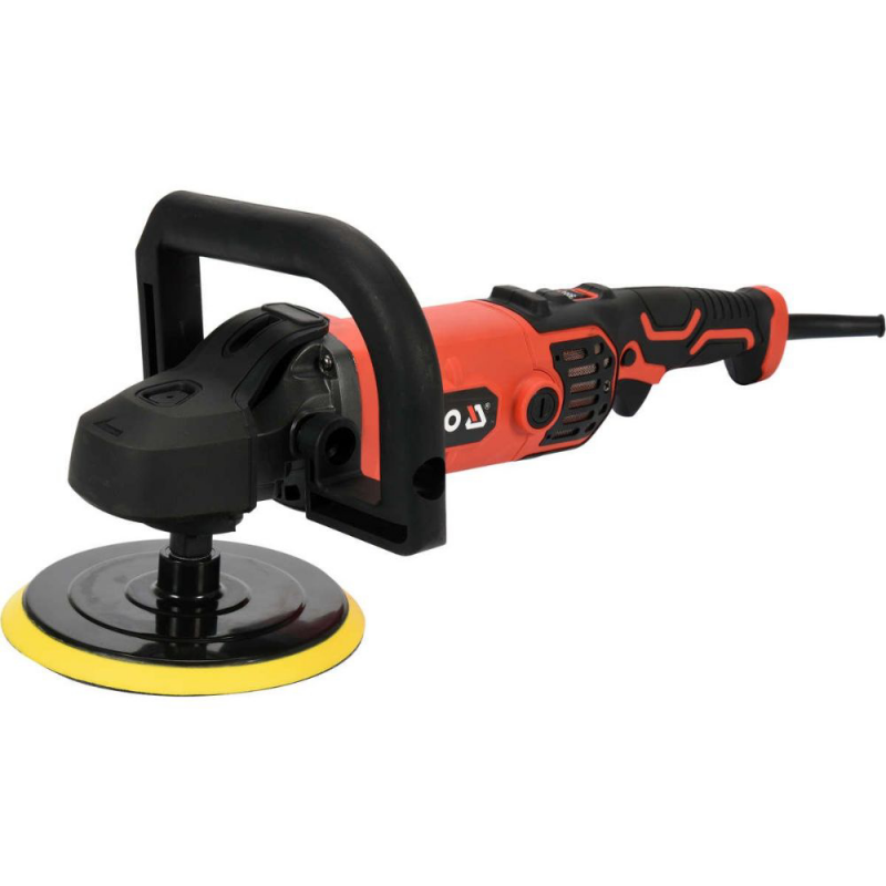 Γυαλιστική μηχανή YATO, YT 82196, θήκη, Φ 180, 1400 W, 3500 RPM