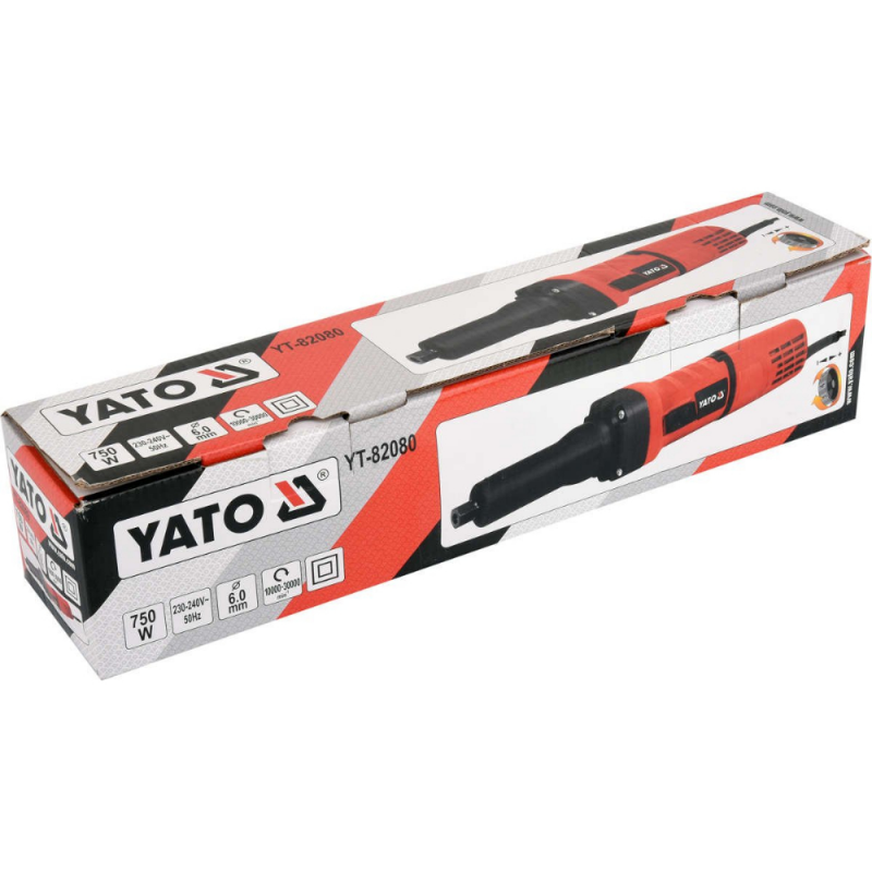 Ορθογραφικός λειαντήρας YATO, YT 82080, 750 W, 30000 στροφές ανά λεπτό