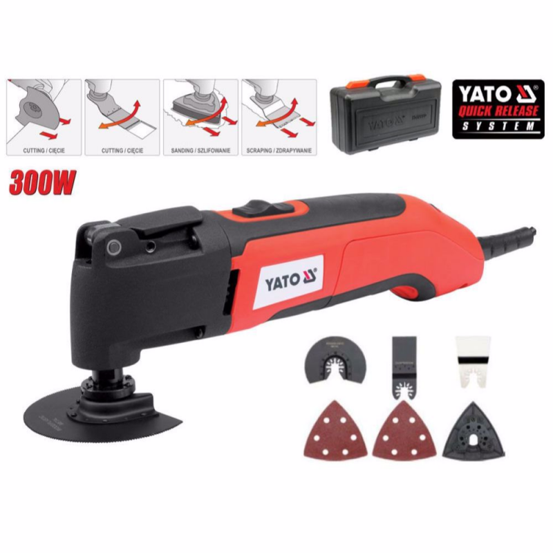 Πολυλειτουργικό εργαλείο YATO, YT 82220, 300 W