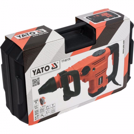 Ηλεκτρικό περιστροφικό σφυρί YATO, YT 82135, SDS Max, 1600 W