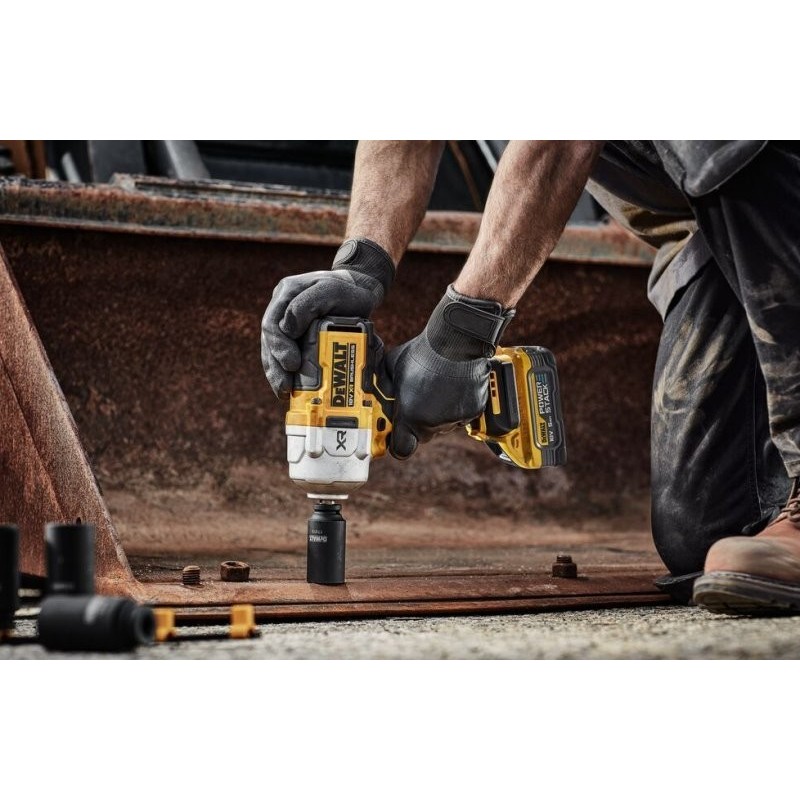 Κρουστικό μπουλονόκλειδο μπαταρίας DeWALT DCF961H2T, 18 V, 1626/2372 Nm