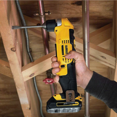 Γωνιακός κατσαβιδότρυπος DeWALT χωρίς μπαταρία και φορτιστή, 18 V, 33 Nm, 1-10 mm, DCD740NT-XJ