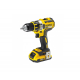 Επαναφορτιζόμενο τρυπάνι DeWALT με κινητήρα χωρίς ψήκτρες, 2 μπαταρίες και φορτιστή, 18 V, 2 Ah, 60 Nm, 1.5-13 mm, DCD790D2