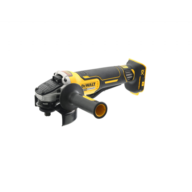 Γωνιακός τροχός DeWALT χωρίς μπαταρία και φορτιστή, 18 V, 125 mm, 9000 σ.α.λ., DCG406