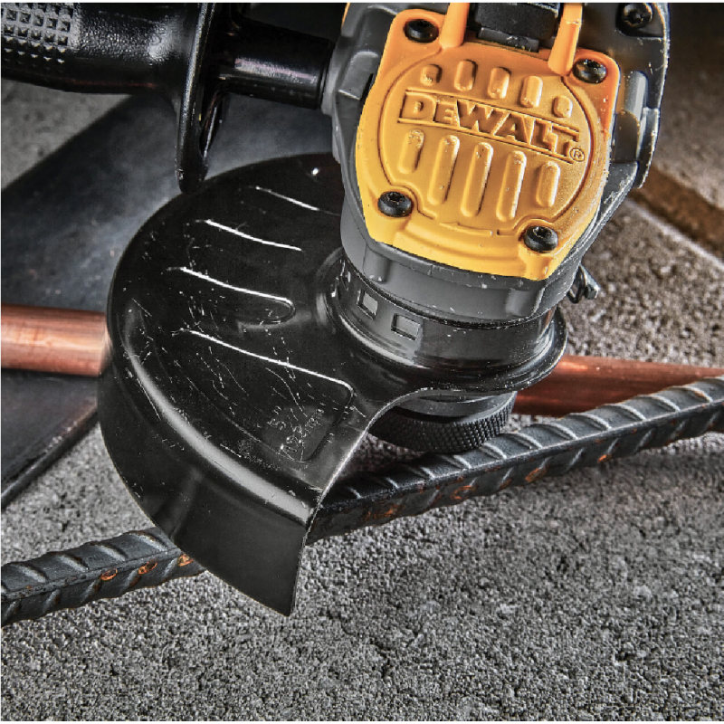 Γωνιακός τροχός μπαταρίας DeWALT χωρίς μπαταρία και φορτιστή, 18 V, 125 mm, 9000 σ.α.λ., DCG409NT