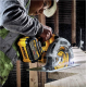 Επαναφορτιζόμενο δισκοπρίονο χειρός DeWALT χωρίς μπαταρία και φορτιστή, 18 V, Ø190 mm, 5500 στροφές ανά λεπτό, 57°, DCS573NT