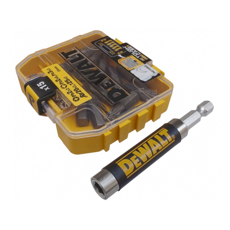 Σετ μύτες με μαγνητικό λαβή DeWALT DT71511, 16 κομμάτια