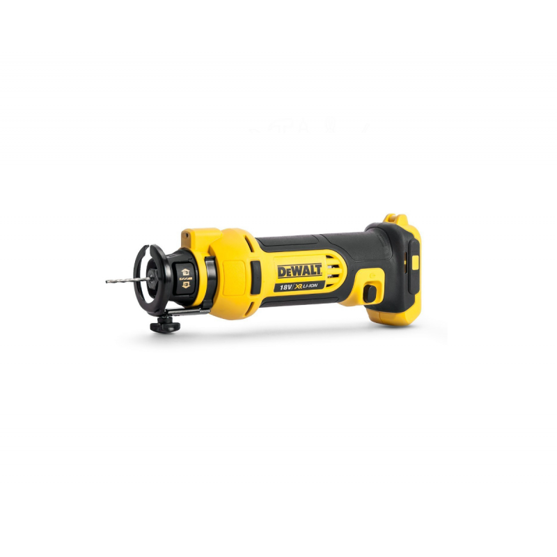 DeWALT κοπτικό γυψοσανίδας χωρίς μπαταρία και φορτιστή, 18 V, 26 000 rpm, ф 3,28-6,4 mm, DCE555N