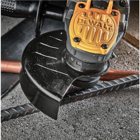 Γωνιακός τροχός μπαταρίας  DeWALT με 1 μπαταρία και φορτιστή, 18V, 12 Ah, 125 mm, 9000 rpm, DCG409T1