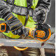 Γωνιακός τροχός μπαταρίας  DeWALT με 1 μπαταρία και φορτιστή, 18V, 12 Ah, 125 mm, 9000 rpm, DCG409T1