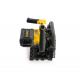 Δισκοπρίονο μπαταρίας DeWALT με 2 μπαταρίες και φορτιστή, 54V, 2 Ah, 165 mm, 1750-500 rpm, DCS520