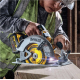 Συναρμολογούμενο δισκοπρίονο χειρός DeWALT με 1 μπαταρία και φορτιστή, 18 V, 6 Ah, Ø190 mm, 5500 rpm, 57°, DCS573T1