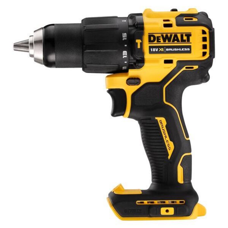 Κρουστικό δραπανοκατσάβιδο μπαταρίας DeWALT DCD709N, 18 V, 65 Nm, χωρίς μπαταρία και φορτιστή