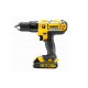 Επαναφορτιζόμενο δραπανοκατσάβιδο DeWALT κρουστικό με 2 μπαταρίες και φορτιστή, 18 V, 1.3 Ah, 42 Nm, 0-1500 στροφές/λεπτό, 1.5-13 χιλ., DCD776C2