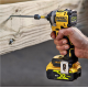 Κρουστικό παλμικό κατσαβίδι μπαταρίας DeWALT με κινητήρα χωρίς ψήκτρες με 2 μπαταρίες και φορτιστή, 18V, 5Ah, 206.2 Nm, εξάγωνο, 1/4'', DCF850P2T