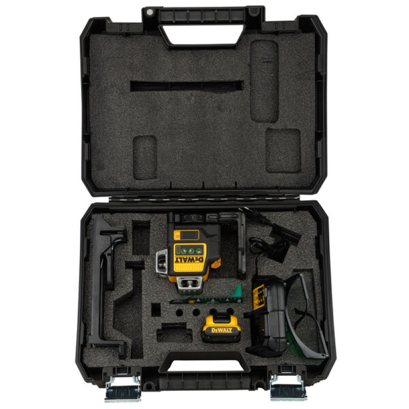 DEWALT DCE089D1G, 360°, 15-30m, πράσινο αλφάδι λέιζερ