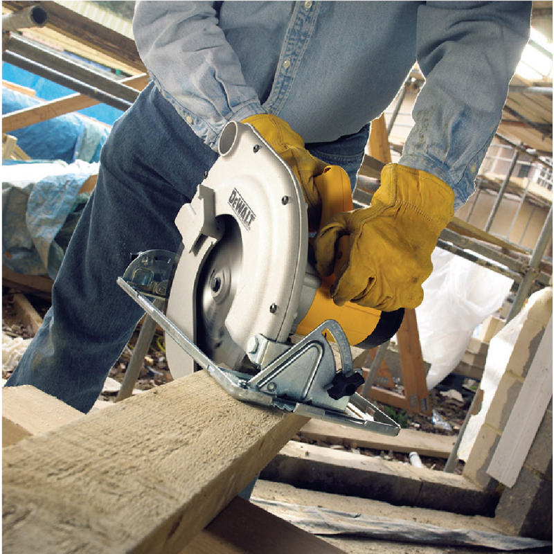 Ηλεκτρικό κυκλικό πριόνι DeWALT 1750 W, φ 235 χλστ, 4700 σ.α.λ., D23700