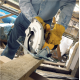 Ηλεκτρικό κυκλικό πριόνι DeWALT 1750 W, φ 235 χλστ, 4700 σ.α.λ., D23700