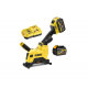 Φρέζα μπαταρίας DeWALT με 2 μπαταρίες και φορτιστή, 54V, 2 Ah, 9000 στροφές ανά λεπτό, 125 mm, DCG4610T2