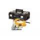 Ηλεκτρικό πριόνι DeWALT με ρυθμιζόμενη ταχύτητα 701 W, 0-3100 διαδρομές/λεπτό, 26 χιλιοστά, DW331KT