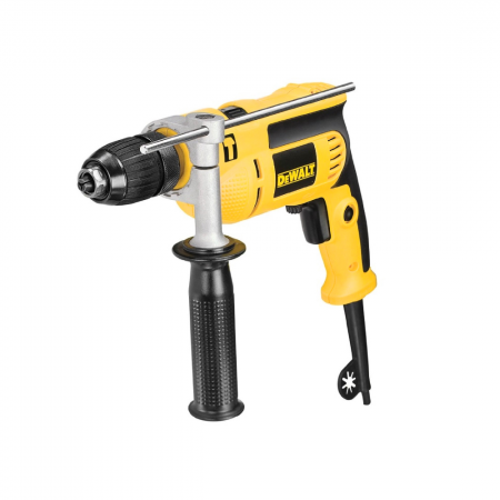 Κρουστικό δράπανο DeWALT με καλώδιο 650 W, 8.6 Nm, 0-2800 στροφές/λεπτό, 1.5-13 χιλιοστά, DWD024S