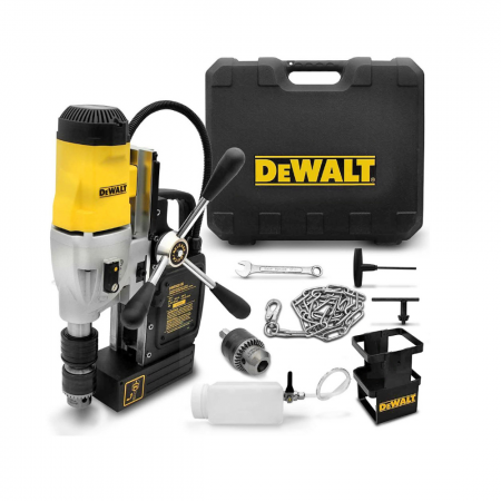 Μαγνητικό τρυπάνι DeWALT 1200 W, 0-450 rpm, 3,8 kN, DWE1622K