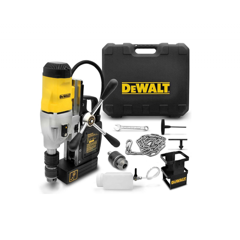 Μαγνητικό τρυπάνι DeWALT 1200 W, 0-450 rpm, 3,8 kN, DWE1622K