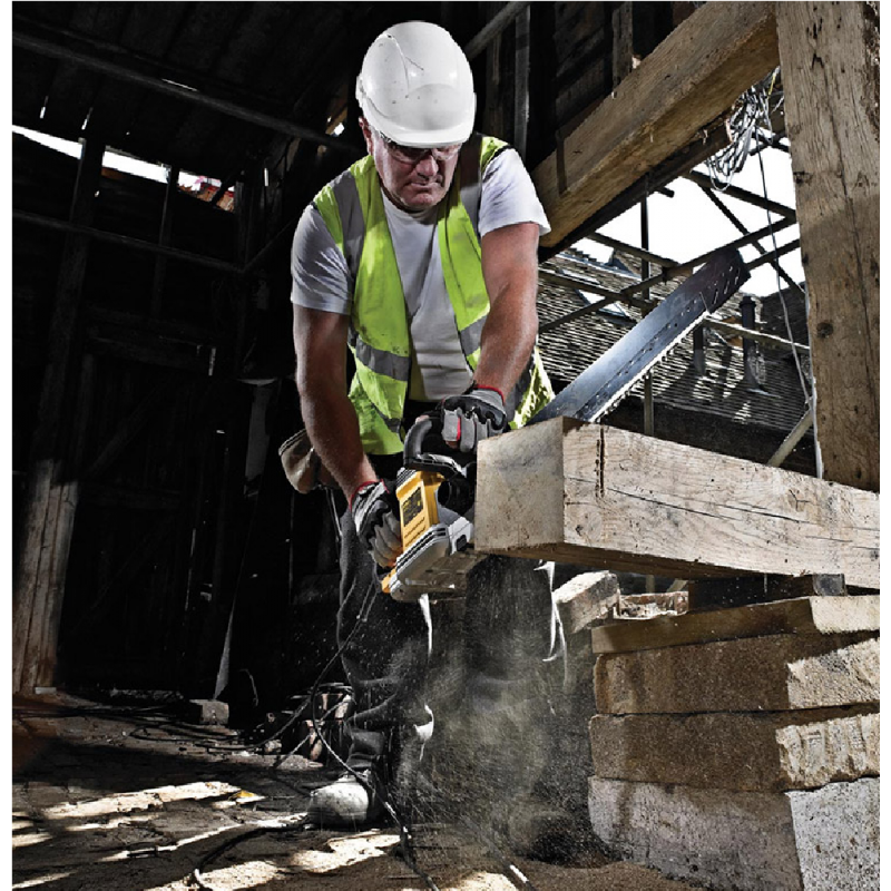 Ηλεκτρικό πριόνι σπάθας DeWALT 1700 W, 0-3300 διαδρομή/λεπτό, 38 mm, DWE397