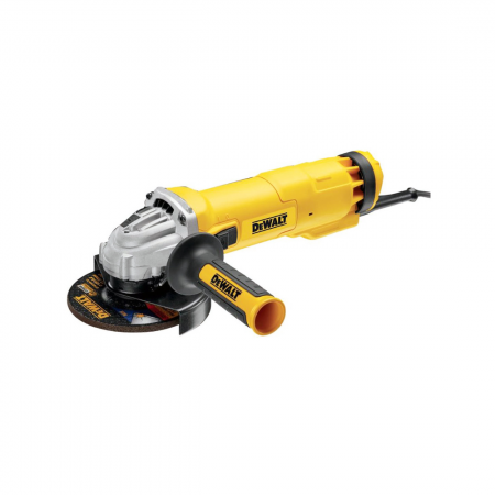 Ηλεκτρικός γωνιακός τροχός DeWALT 1400 W, 125 χιλ., 11 500 σ.α.λ., DWE4237