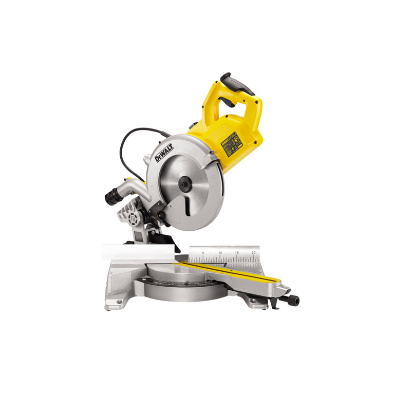 Επιτραπέζιο βυθιζόμενο δισκοπρίονο DeWALT με βάση, 1850W, 250 mm, 4300 στροφές ανά λεπτό, DWS778