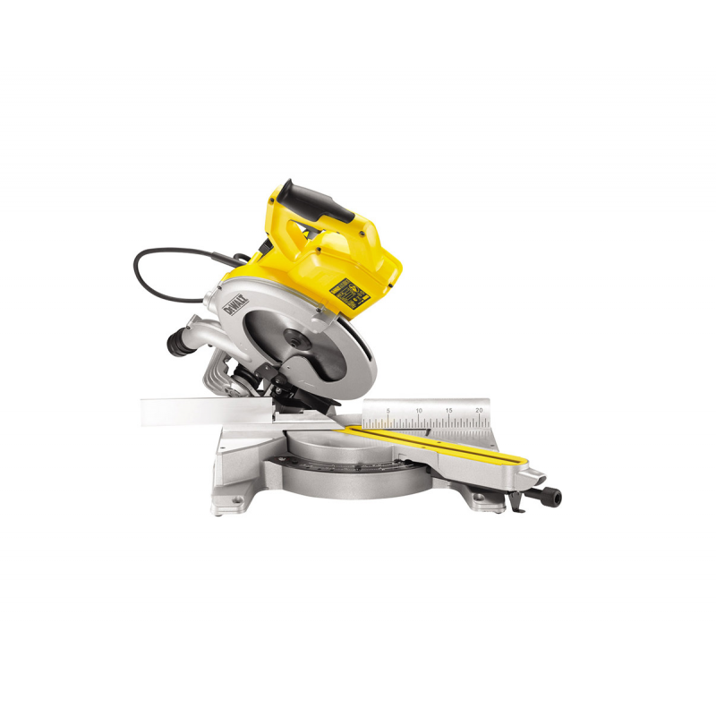 Επιτραπέζιο βυθιζόμενο δισκοπρίονο DeWALT με βάση, 1850W, 250 mm, 4300 στροφές ανά λεπτό, DWS778